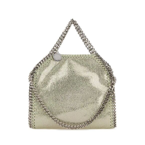 STELLA MCCARTNEY Handbags - Stella Mccartney Women Pastel Green Shaggy Deer Micro Falabella Handbag